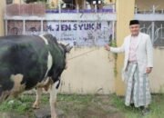 Sekretaris Daerah Kota Palembang Mengikuti Sholat idul Adha 1446 H Di masjid Darul Said