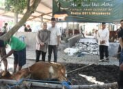 Kodim 0815/Mojokerto Salurkan Daging Kurban ke Warga Lewat Program Sedekah Prajurit