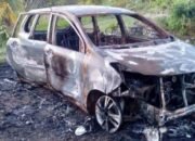 Polisi Tangkap Pembakar Mobil Xenia Hingga Hangus di Nusa Penida