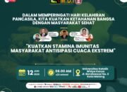 Diskusi Publik Terkait Imunitas dan Cuaca Ekstrem Resmi Dibatalkan: Panitia Sampaikan Permohonan Maaf