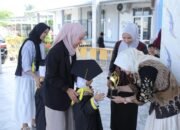 Pelepasan TK B dan TK Swasta DIS Kisaran di Oleh Ketua TP. PKK Kabupaten Asahan