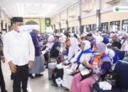 Jamaah Haji Kloter Pertama Tiba Di kota Palembang Disambut Hangat Oleh Sekda Sumsel