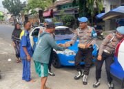 Propam Polres Pasuruan Gelar Baksos Pembagian Nasi Kotak Jelang Hari Bhayangkara