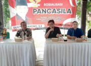 Anggota DPRD Provinsi Jatim Guntur Wahono Gelar sosialisasi Pancasila di Banggle