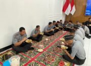 Hangatnya Kebersamaan,Sarapan Gule Bareng Kalapas Usai Apel Pagi