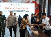 Mbak Wali Ikuti Rakor Pengamanan Pengesahan Warga Baru PSHT Cabang Kota Kediri Tahun 2025