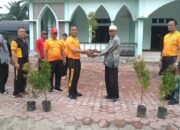 Kapolsek Pulau Raja dan Seluruh Personil Gelar Bakti Sosial di Desa Rahuning II