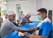 Lapas Mojokerto Gelar Posbindu dan Bagi Makanan Bergizi untuk WBP Lansia