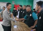 Jelang 1 Suro, Kapolres Mojokerto Kota AKBP Daniel S. Marunduri Kukuhkan Satgas Pam Sentot Prawirodirjo