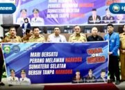 Pemprov Sumsel Gencar Sosialisasi Anti Narkoba Di Kalangan Muda