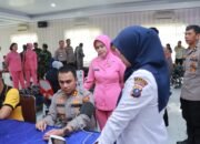 Polres Asahan Gelar Donor Darah dalam Rangka Hari Bhayangkara ke-79