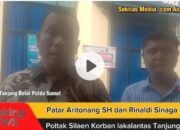 Kuasa Hukum Bapak Poltak Silaen dari Jakarta datang ke Polres Tanjung Balai Menemui Kanit Lantas.