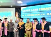 Sidang Terbuka Promosi Doktor Administrast Publik Dengan Promovendus: H. Herman Deru, S.H., M.M