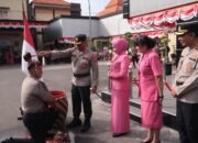Upacara Kenaikan Pangkat Anggota Polri Periode 1 Juli 2025 di Polres Lamongan