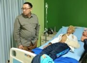 Wabup Mojokerto Jenguk Aloysius Boy Fran Sinaga Atlet Jujitsu Yang Cedera Saat Porprov Jatim 2025