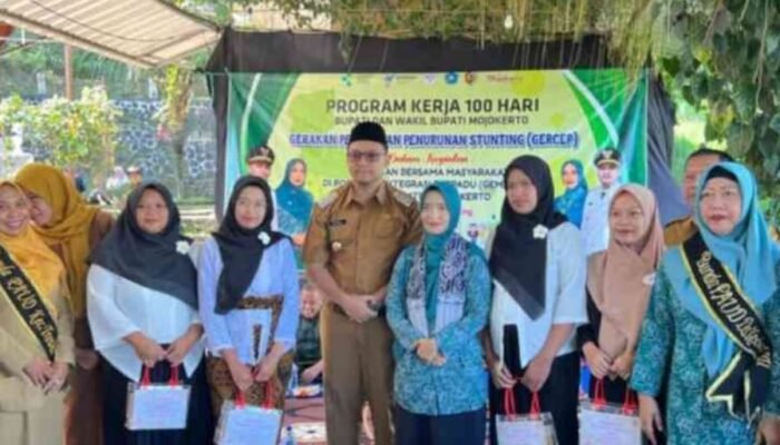 Pemkab Mojokerto Luncurkan GEMA PITU di Trawas, Perkuat Kolaborasi Tangani Stunting