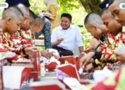 H. Herman Deru meninjau Fasilitas Dan Kondisi Peserta Pendidikan Karakter Laskar Pandu Satria