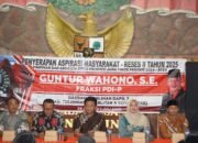 Serap Aspirasi Masyarakat, Anggota DPRD Jatim Guntur Wahono Gelar Reses II tahun 2025 di Binangun