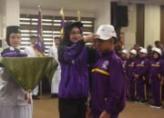 Lepas Kontingen Kota Kediri Pada Porseni MI, MTs, dan MA Jatim 2025, Ini Pesan Mbak Wali Kota