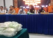 Di Janjikan Imbalan 40 Juta 4 Kurir Asal Aceh di Ringkus Satnarkoba dan Polres Asahan Musnahkan 31.5Kg Sabu