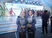 Ketua dan Wakil Ketua Dekranasda Kabupaten Asahan Ikuti Semarak HUT Ke-45 Dekranas