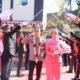 Tradisi Pedang Pora Sambut Kedatangan dan Pelepasan Kapolres Kediri Kota, Diwarnai Tarian Jawa Cucuk Lampah