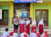 Satlantas Polres Mojokerto Edukasi 230 Siswa Baru SMPN 1 Trawas tentang Keselamatan Berkendara