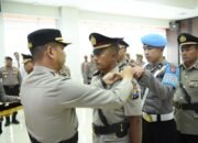 Polres Gresik Gelar Sertijab, Wakapolres Tekankan Profesionalisme dan Dedikasi Pelayanan