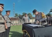 Polres Blitar Gelar Serah Terima Jabatan Sejumlah Pejabat Utama dan Kapolsek