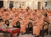 Musyawarah Daerah V Dharma Wanita Persatuan Provinsi Sumatra Utara di Aula Kantor Gubsu.