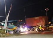 Satlantas Mojokerto Kota Tindak Tegas Pelanggaran Lalu Lintas Bus Antar-Kota