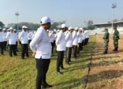 Bentuk Karakter dan Integritas, Kodim 0815 Mojokerto Latih Kedisiplinan Ratusan P3K