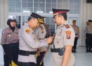Kapolres Asahan Pimpin langsung Sertijab Pejabat Utama di Polres Asahan