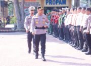 Menghindari Terjadi nya Kebakaran Hutan dan lahan Akibat Kemarau Panjang Polres Asahan Gelar Apel Siaga Antisipasi Karhutla Tahun 2025