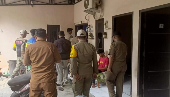 Diduga Jadi Tempat Prostitusi Terselubung, Satpol PP Mojokerto Razia Rumah Kos dan Warung di Jalur Bypass