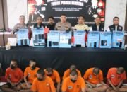 25 Pengedar Sabu Ditangkap, Polres Mojokerto Kota Gagalkan Peredaran Narkoba Senilai Rp367 Juta