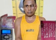 Kapolsek Air Batu Berhasil Menangkap Penjual Sabu dan Barang Bukti 58 Paket, berat 9,22 Gram Satu Timbangan Elektrik