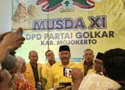 Winajat Terpilih Aklamasi Pimpin DPD Golkar Kabupaten Mojokerto Lewat Musda XI