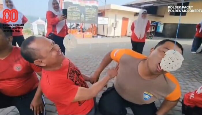 Polsek Pacet Gelar Lomba Agustusan, Rayakan HUT Kemerdekaan RI ke-80 dengan Penuh Kekompakan