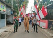 Persatuan Lintas Sektor, Merah Putih Berkibar Serentak di Desa Bejijong