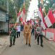 Persatuan Lintas Sektor, Merah Putih Berkibar Serentak di Desa Bejijong