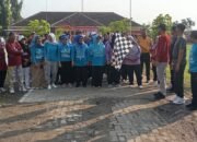 Warga Kebonagung Semarakkan Jalan Sehat HUT RI ke-80
