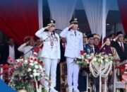 Upacara Pengibaran Bendera Merah Putih HUT ke-80 RI di Palembang, Perdana Wali Kota Ratu Dewa Jadi Pembina Upacara