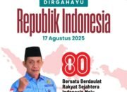 Pergurus Daerah IPARI Kabupaten Sidoarjo Mengucapkan, ” Dirgahayu Republik Indonesia ke-80″