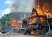 Bangunan Ilegal di Pantai Bingin Terbakar, Proses Pembongkaran Dihentikan