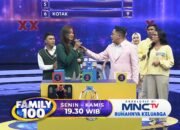 Family 100 tayang setiap Senin – Kamis pukul 19.30 WIB eksklusif di MNCTV “Rumahnya Keluarga”