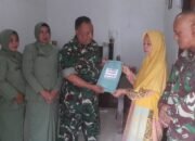 Program Sedekah Prajurit, Wujud Kepedulian Kodim 0815/Mojokerto kepada Keluarga Besar TNI