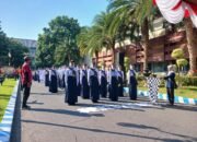Peringati Hari Kemerdekaan, Siswa Putra-Putri SMPN 1 Plemahan Raih Juara 1 Lomba Baris Berbaris Tahun 2025