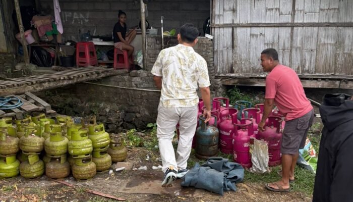 Polda Bali Grebek Pengoplos Gas Elpiji di Kuta Utara, Tabung dan Mobil Disita