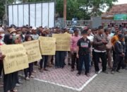 Petani Puncu Geruduk Kantor BPN Kab.Kediri Tolak Lahan Fasos